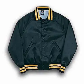 744 black satin jacket